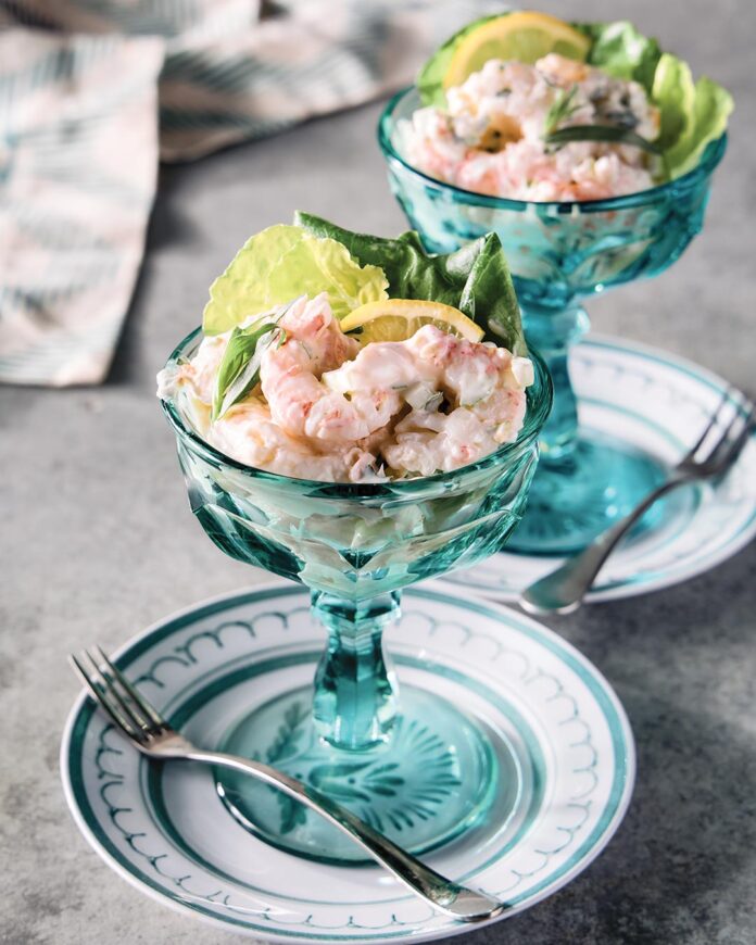 web-Shrimp-SaladJB111 Royal Red Shrimp Salad with Green Onion-Tarragon Dressing