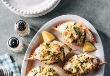 Stuffed Blue Crabs Stuffed Blue Crabs